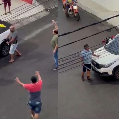 Briga de trânsito com homens armados com faca envolve PM em Pernambuco