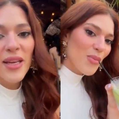 Ana Clara sofre críticas após chamar beach club na Grécia de feios