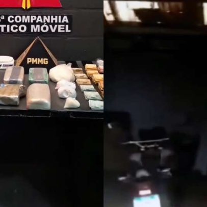 Homem despenca de telhado ao fugir da PM e é preso em Juiz de Fora (MG)