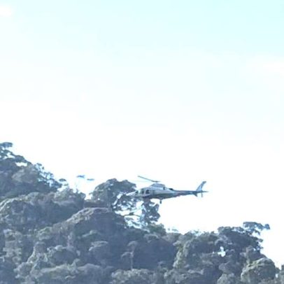 Seleção Brasileira chega de helicóptero à Granja Comary