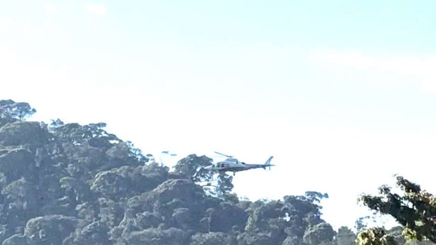 Seleção Brasileira chega de helicóptero à Granja Comary