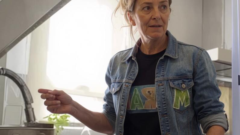 Ticiane Pinheiro mostra dia de faxina