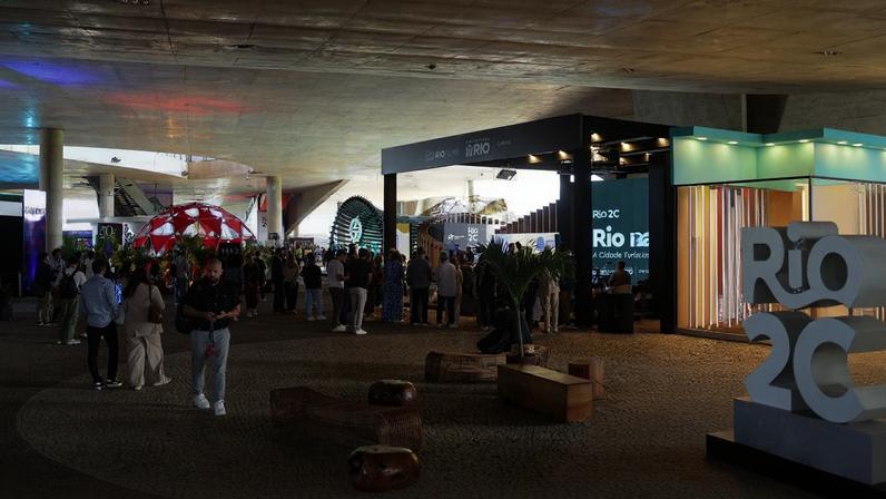Rio de Janeiro (RJ), 28/05/2026 – Encontro de criatividade, inovação e negócios Rio 2C ocupa a Cidade das Artes, na zona oeste do Rio de Janeiro. Foto: Tomaz Silva/Agência Brasil