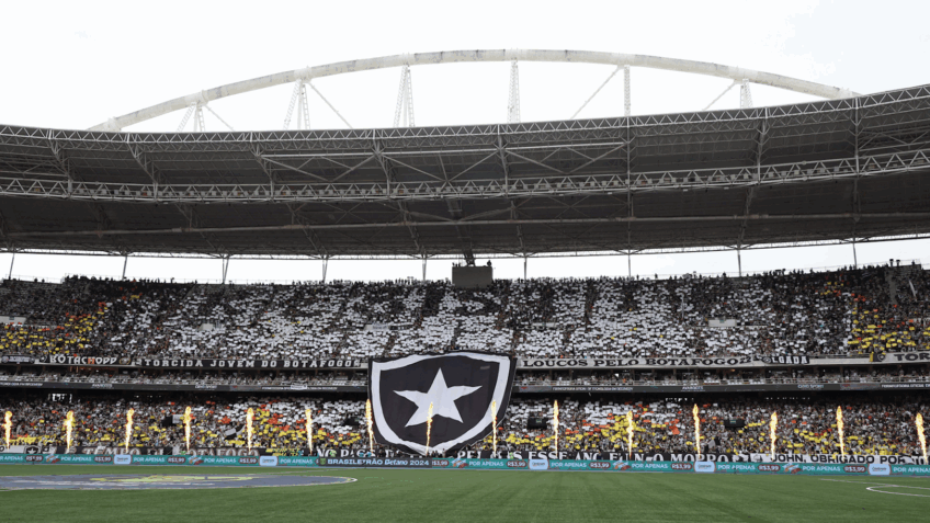 Na imagem, Estádio Nilton Santos, casa oficial do Botafogo