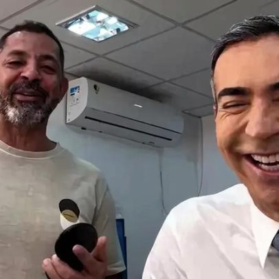 Tralli revela nome composto e prefere ser chamado de Cesinha