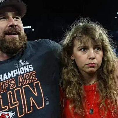 Taylor Swift e Travis Kelce marcam presença em jogo entre Knicks e Cavaliers