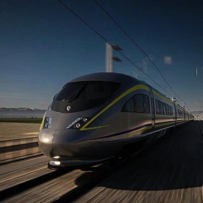 Trem de alta velocidade da Califórnia permanece no papel desde 2008