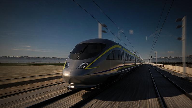 Trem de alta velocidade da Califórnia permanece no papel desde 2008