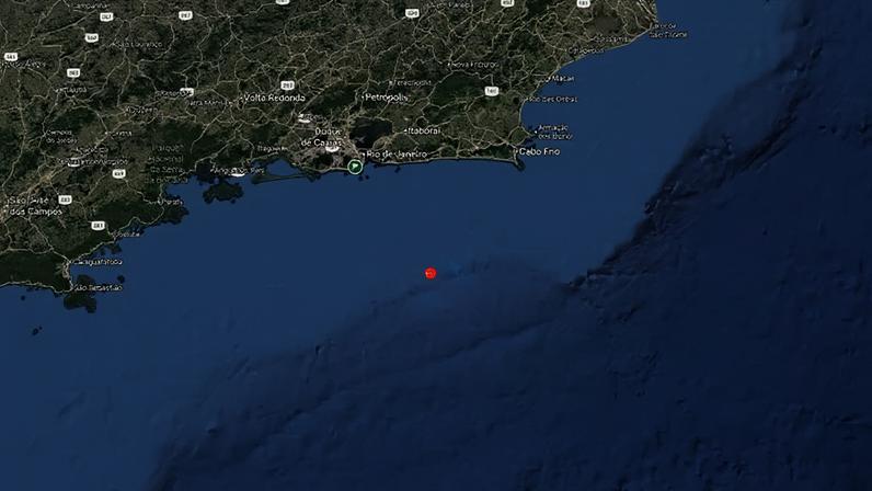 Tremor de terra de magnitude 3,3 no litoral do Rio de Janeiro ocorreu na 5ª feira (21.mai.2026)