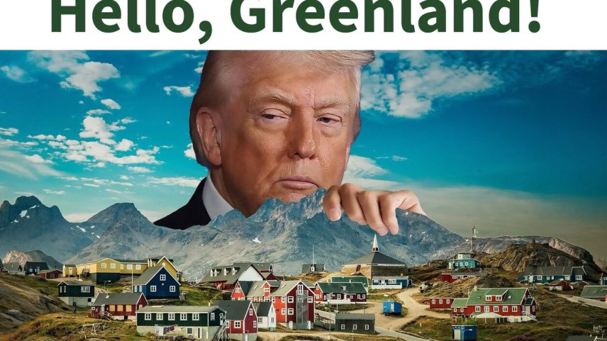 1 de 1 trump-groenlandia - Foto: Reprodução/ Truth Social @realDonaldTrump