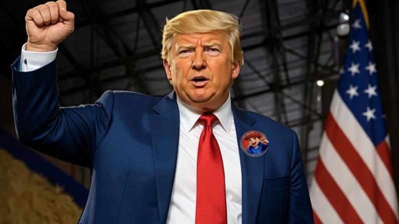 Trump posta imagem em que aparece como líder, em contraste com seus antecessores Joe Biden e Barack Obama, em meio à guerra com Irã — Foto: Reprodução/Truth Social
