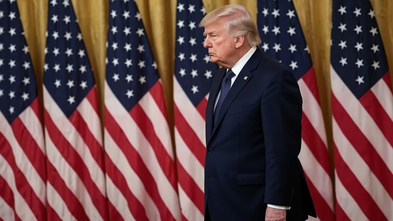 Presidente dos EUA, Donald Trump, em 22 de maio de 2026