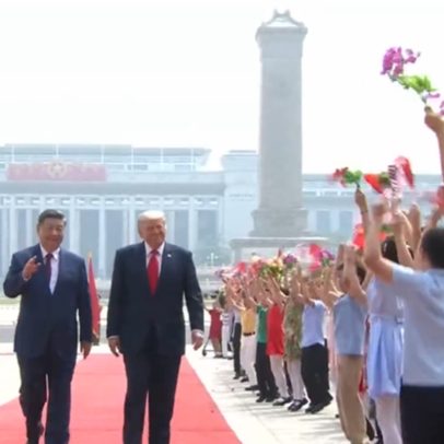 Trump e Xi Jinping mantêm tom cordial em reunião na China