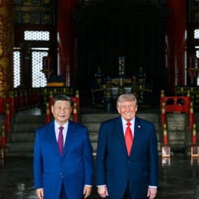 Trump afirma ter feito acordos durante viagem à China