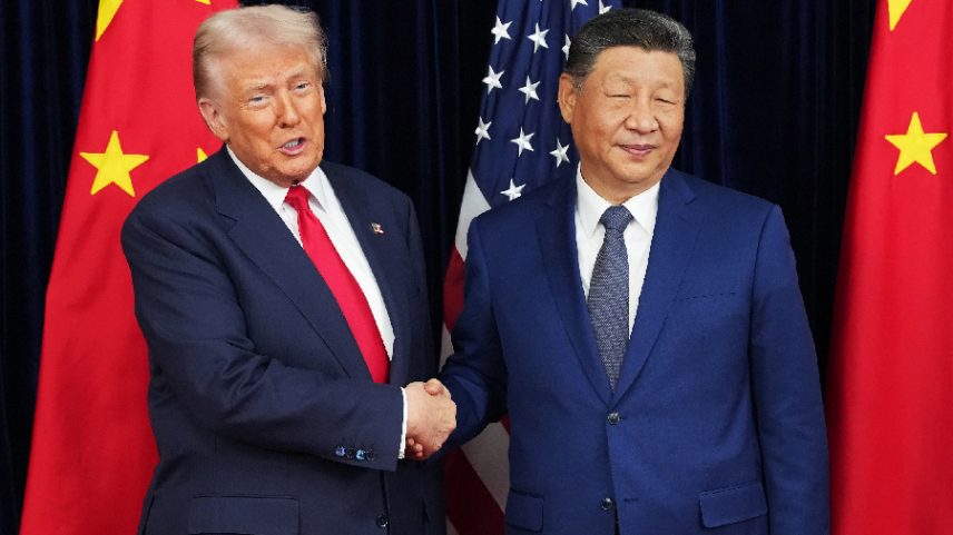 Trump e Xi Jinping em encontro na Coreia do Sul