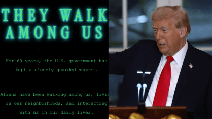 O governo dos Estados Unidos colocou no ar o site “aliens.gov”, ligado ao gabinete do presidente Donald Trump, utilizando o termo “alienígenas” para se referir a imigrantes