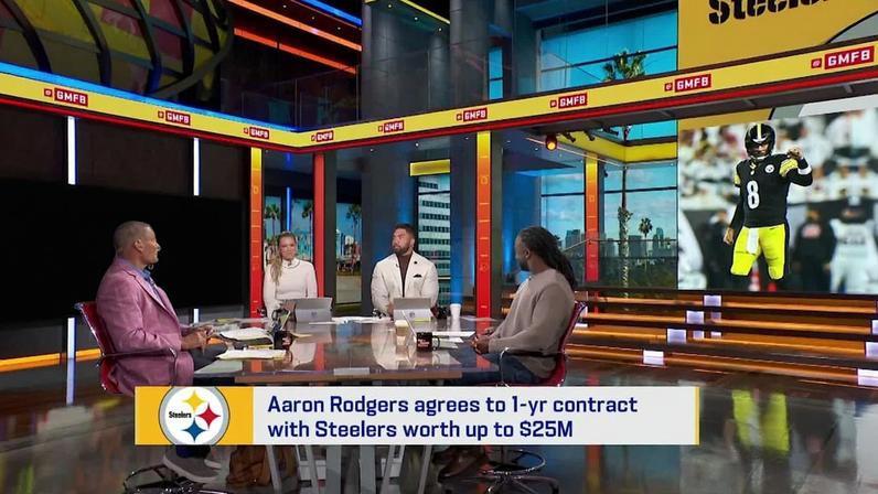 GMFB reage à volta de Aaron Rodgers para a 22ª temporada da NFL