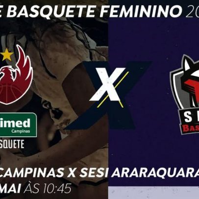 TV Brasil transmite Unimed Campinas e Sesi Araraquara neste domingo
