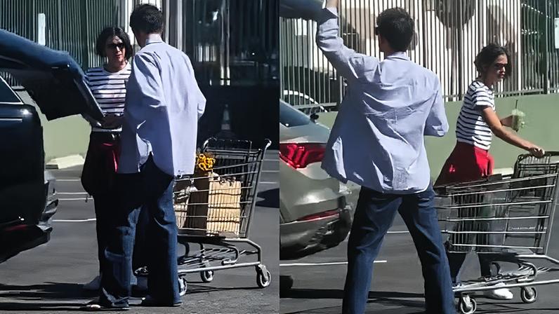 Bruna Marquezine e Shawn Mendes fazem compras juntos e cantor mostra evolução no português após namoro com atriz: 'Tá ótimo!'