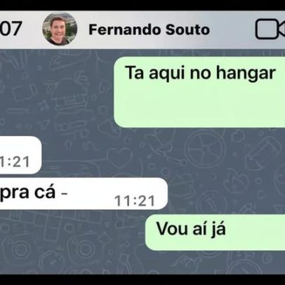 Amigo do empresário morto em queda de avião diz ter visto ele 15 minutos antes