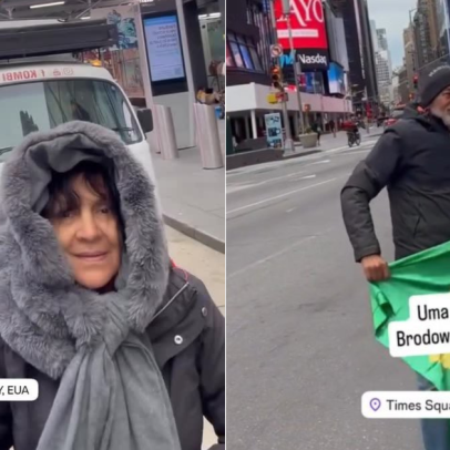 Casal do interior de SP percorre 7,5 mil km de Kombi até a Times Square