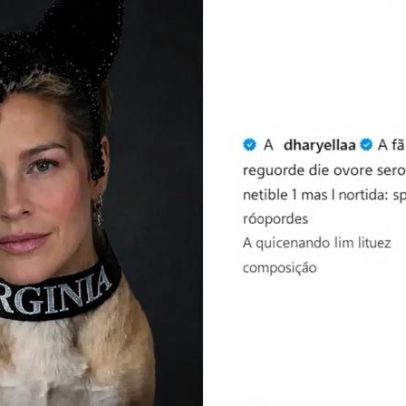 Mãe de Virginia Fonseca ri de montagem de Luana Piovani com coleira