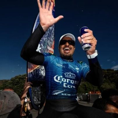 Italo Ferreira vence etapa na Nova Zelândia e assume liderança da WSL