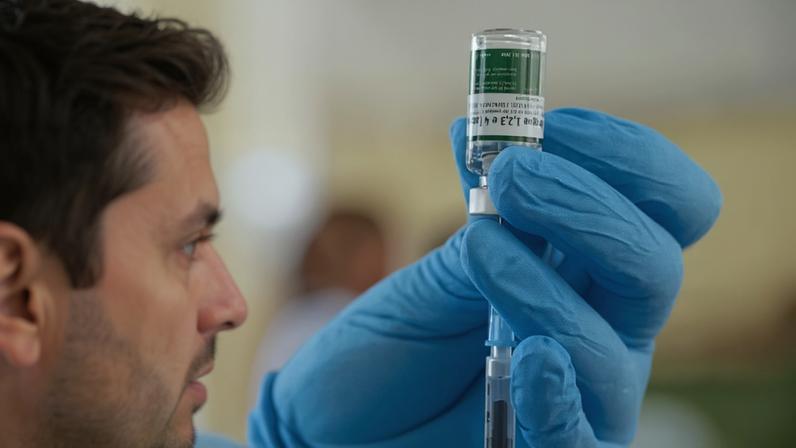 Vacina contra a dengue desenvolvida pelo Instituto Butantan, de São Paulo — Foto: Divulgação/Governo do Estado de São Paulo