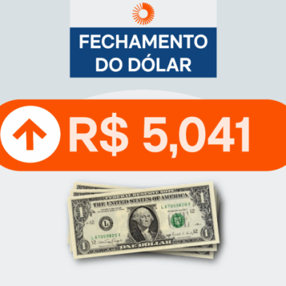 Dólar sobe para R$ 5,04 e Ibovespa perde os 175 mil pontos