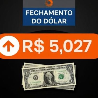 Dólar sobe para R$ 5,03 e bolsa recua 0,69%