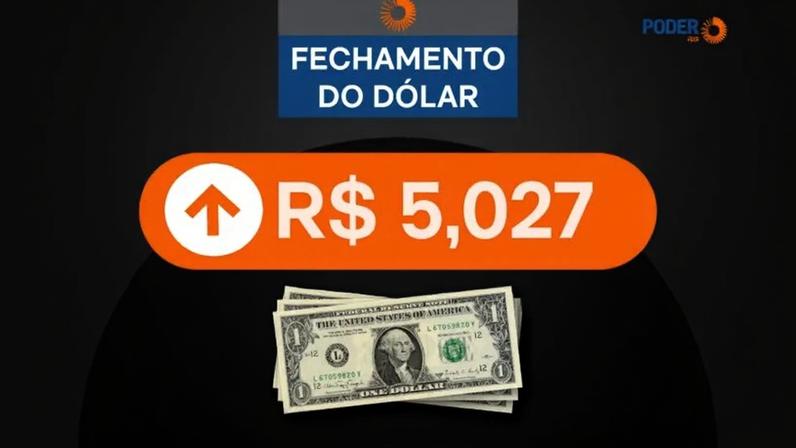 Dólar comercial fechou em alta nesta 3ª feira (26.mai), em linha com o fortalecimento global da moeda