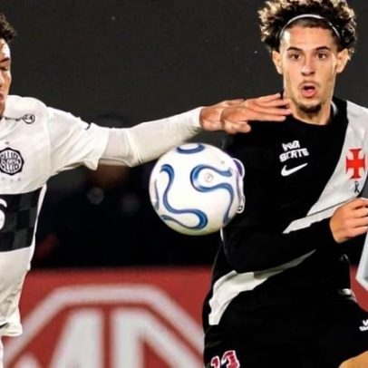 Vasco sofre virada do Olimpia e complica vaga direta na Sul-Americana