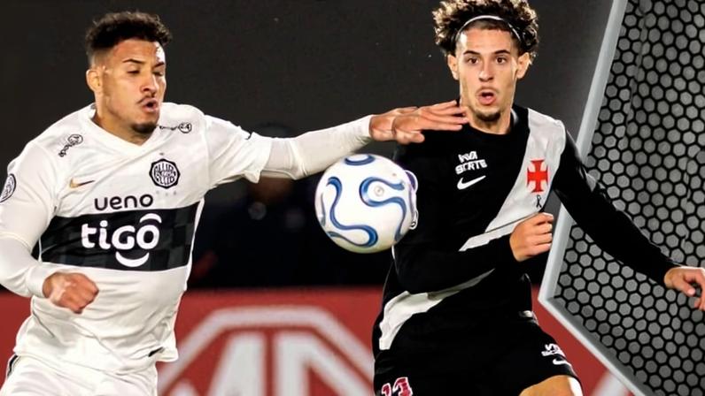 Vasco e Olimpia em duelo valendo liderança na Sul-Americana