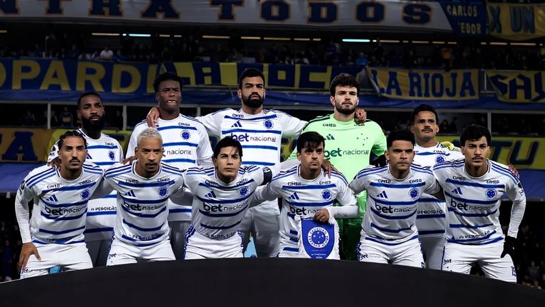 Boca Juniors x Cruzeiro, em La Bombonera, em Buenos Aires (Foto: Gustavo Aleixo/Cruzeiro)