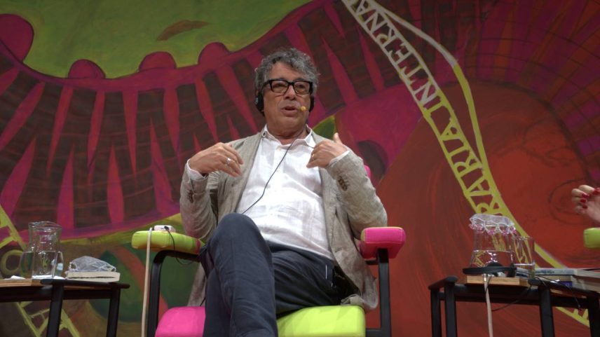 Escritor italiano Sandro Veronesi na Flip 2025