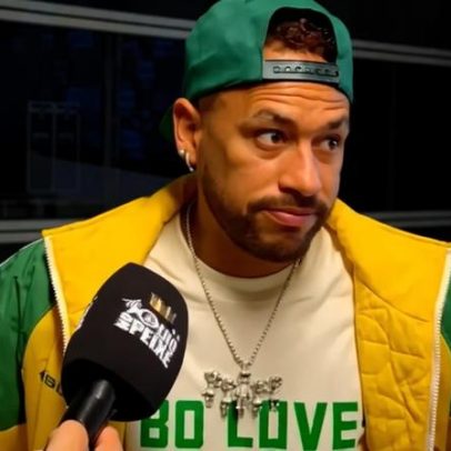 Neymar comenta erro na substituição contra o Coritiba: Sempre comigo