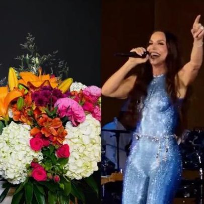 Ivete Sangalo agradece Shakira por show em Copacabana