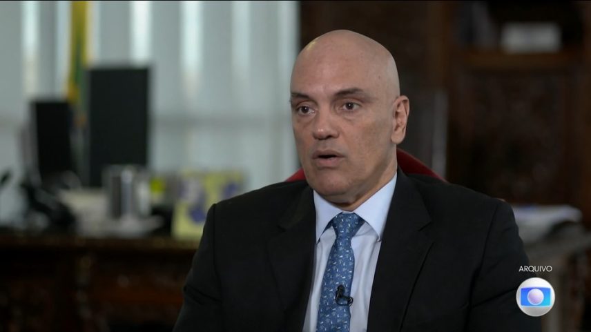 Moraes suspende aplicação da Lei da Dosimetria até que STF analise ações que questionam a regra — Foto: Jornal Nacional