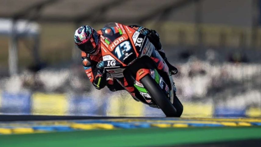 Celestino Vietti liderou primeira atividade da Moto2 na Catalunha