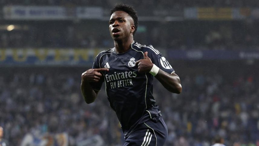 Vini Jr. marca golaço pelo Real Madrid em jogo decisivo contra o Espanyol