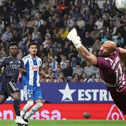 Real Madrid vence Espanyol e mantém vivo na briga pela La Liga com Vini Jr