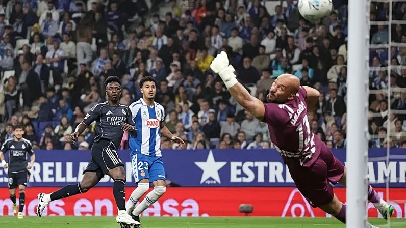 Vini Jr brilhou contra o Espanyol