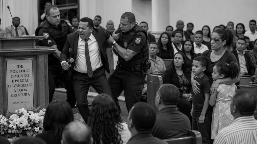 Igrejas não podem acobertar casos de violência doméstica cometidos por seus líderes. (Foto: Imagem criada utilizando ChatGPT/Gazeta do Povo)