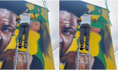 Virginia removida de mural da Copa após término com Vini Jr.