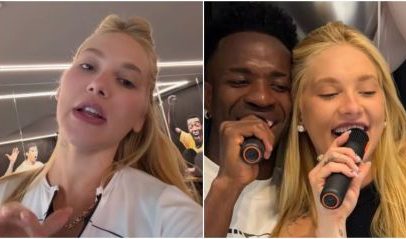 Virginia se irrita com Vini Jr., afirma que ele vai apanhar