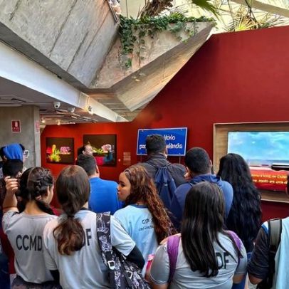 Estudantes de Santa Maria participam de mostra de arte no DF