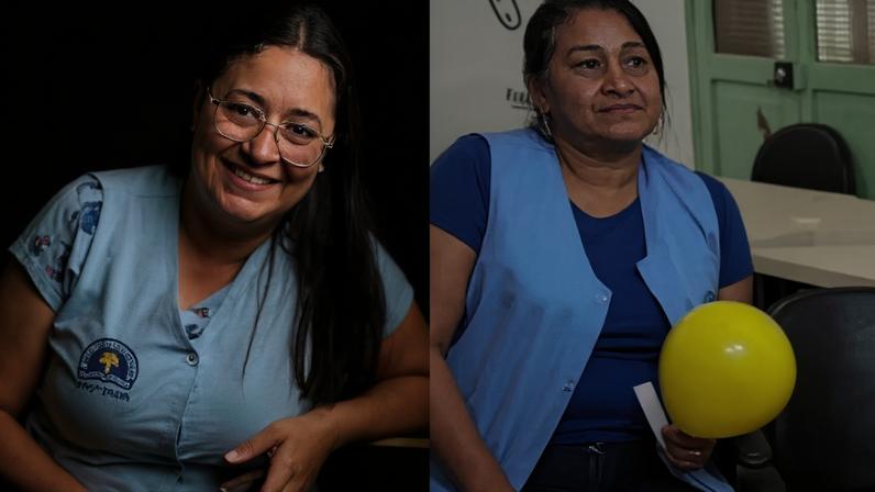Raquel e Alzenir foram mortas durante ataque a tiros em escola no Acre