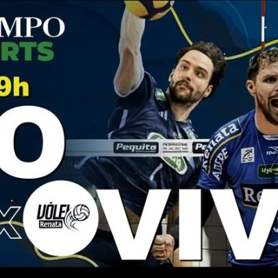 Final Sada Cruzeiro x Vôlei Renata tem transmissão pela plataforma O TEMPO