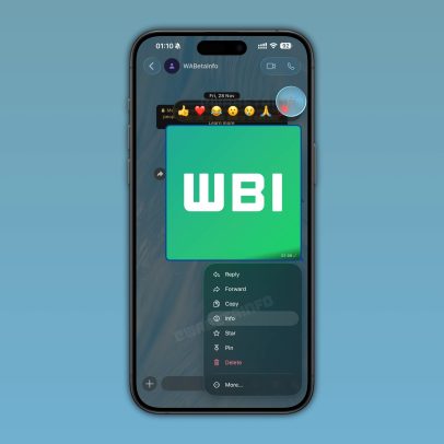 Liquid Glass chega ao WhatsApp para iPhone e atualiza menus e emojis
