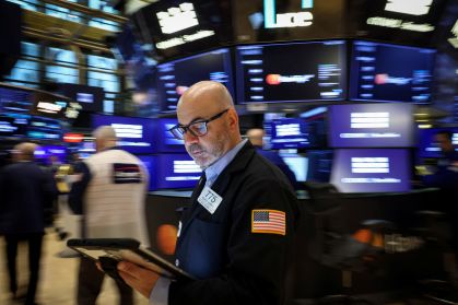 Operadores no pregão da NYSE, em Nova York, em 7 de maio de 2026